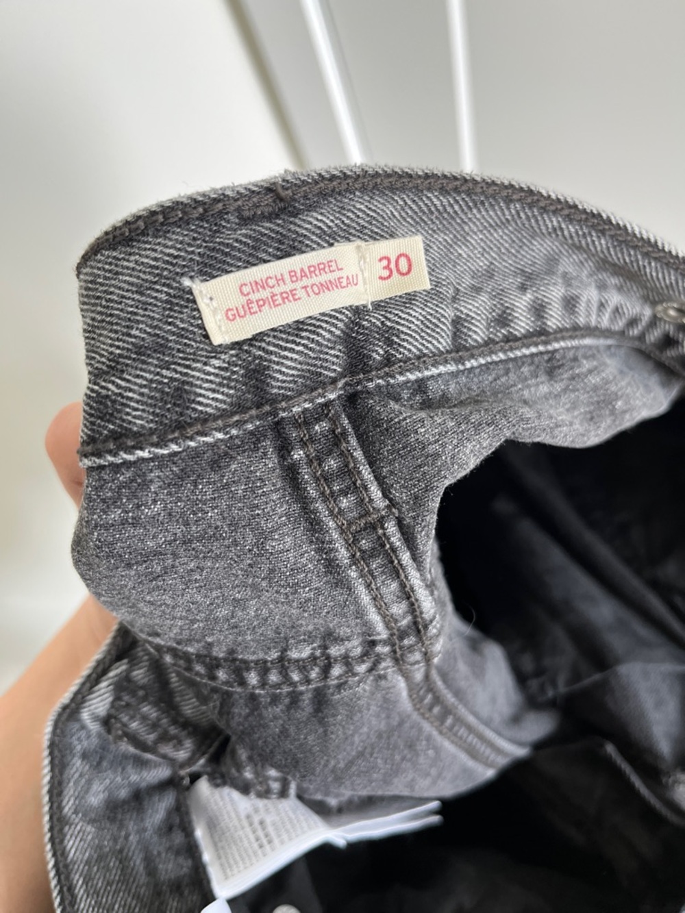 Cinch Barrel Jeans, Past Lives (faded black) - Picture 6 of 7